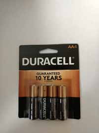 Wholesale Duracell AA 4 Pack