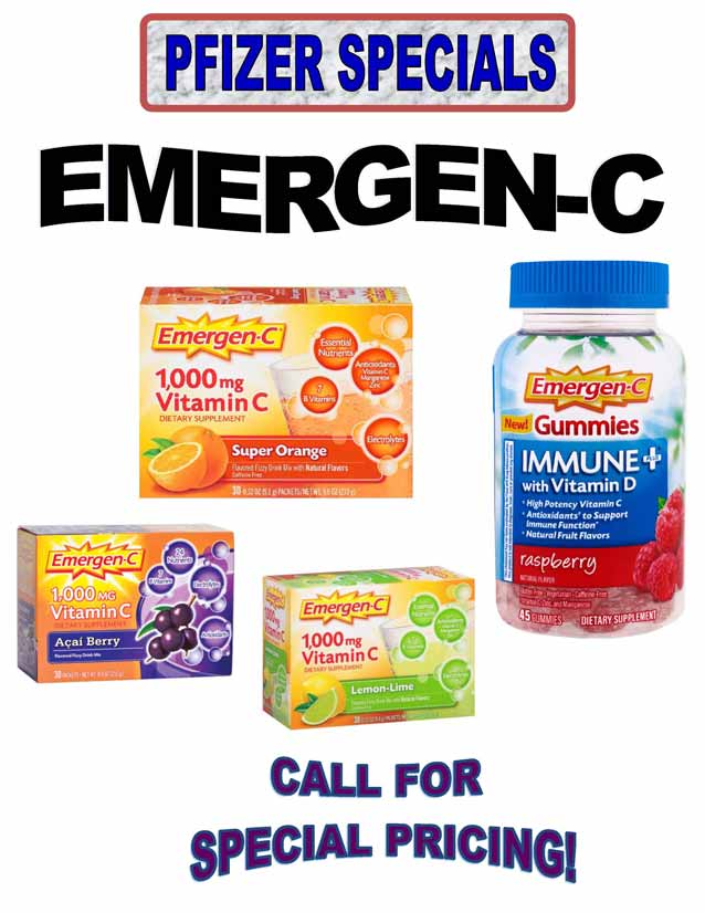 Wholesale Emergen-C Powder and Gummies