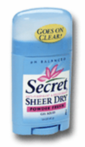 Wholesale Secret Invisible Solid Powder Fresh 1.6 Oz 