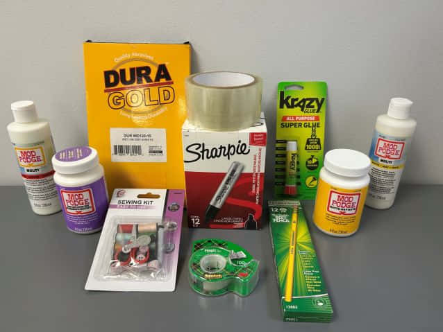 Wholesale arts, crafts and school supplies including craft glue, pencils, markers and tape