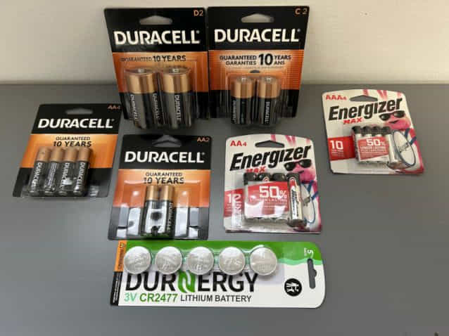 Wholesale Duracell and Energizer Batteries