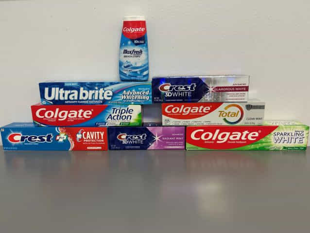 Wholesale toothpaste and gels
