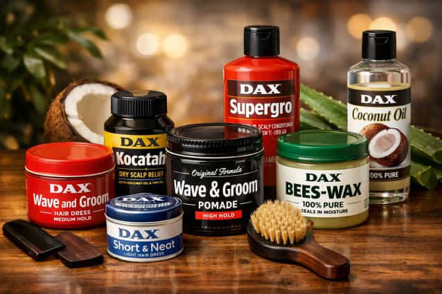 Wholesale DAX Pomade, Wax, and Hair Care Products