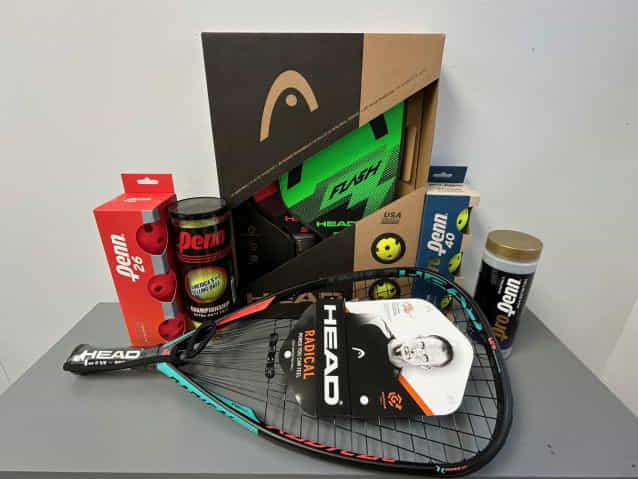 Head Tennis Racquets and Penn Balls