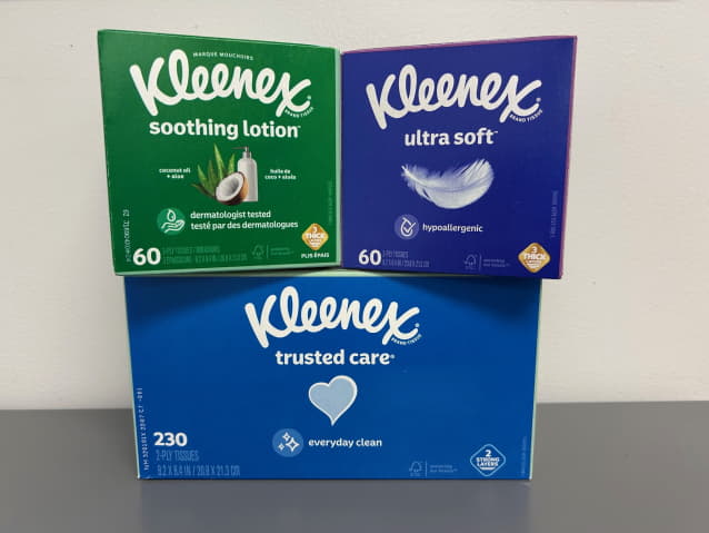 Kleenex Tissues