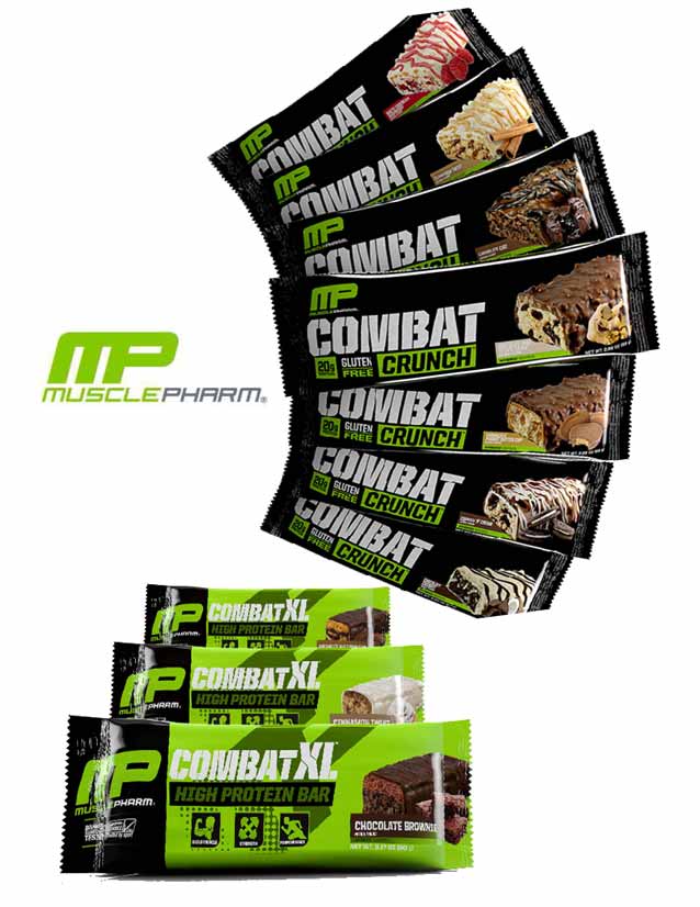 MusclePharm Combat XL High Protein Bars