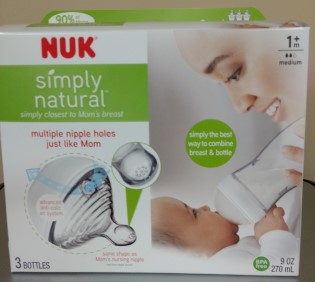 NUK - Barely There Nipple Shield with Case