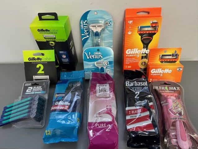 Bulk Disposable Razors and Cartridges