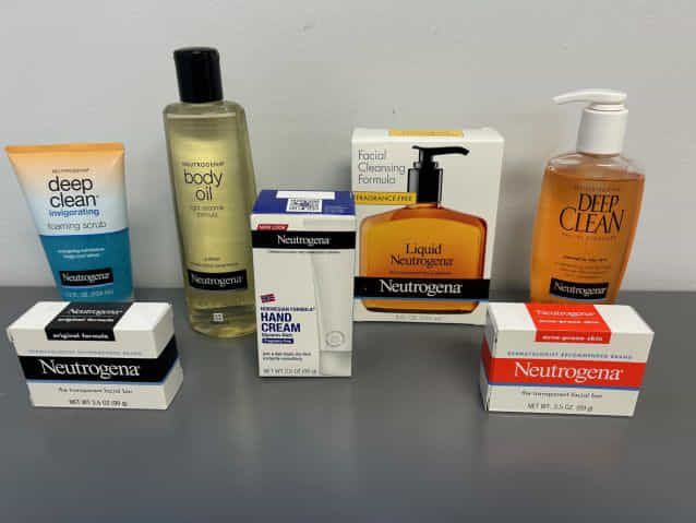 Bulk Neutrogena Skincare Products